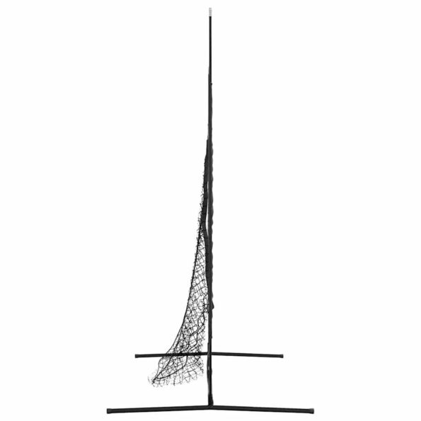 vidaXL Baseball a softball Čierna 250 x 106 x 209 cm Polyester – Obrázok 6