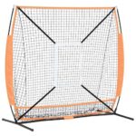 vidaXL Baseball a softball Čierna 180 x 90 x 153 cm Polyester – Obrázok 2