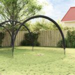 vidaXL Baseball a softball Čierna 702 x 369,5 x 243,5 cm Polyester – Obrázok 10