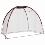 vidaXL Pomôcky na tréning v golfe Čierna 314 x 150 x 206 cm Polyester – Obrázok 2