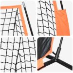 vidaXL Pomôcky na tréning Čierna 214 x 106.5 x 210 cm Polyester – Obrázok 8