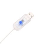 vidaXL LED Soby 2 pcs Studená Biela látka – Obrázok 10
