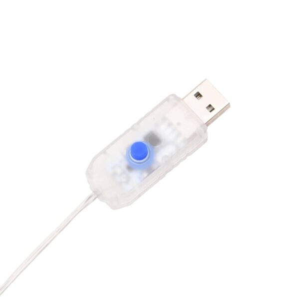 vidaXL LED Soby 2 pcs Studená Biela látka – Obrázok 10