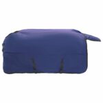 vidaXL Plášť pre kone Tmavozelená a čierna 95 cm Polyester – Obrázok 4