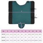 vidaXL Plášť pre kone Tmavozelená a čierna 145 cm Polyester – Obrázok 11