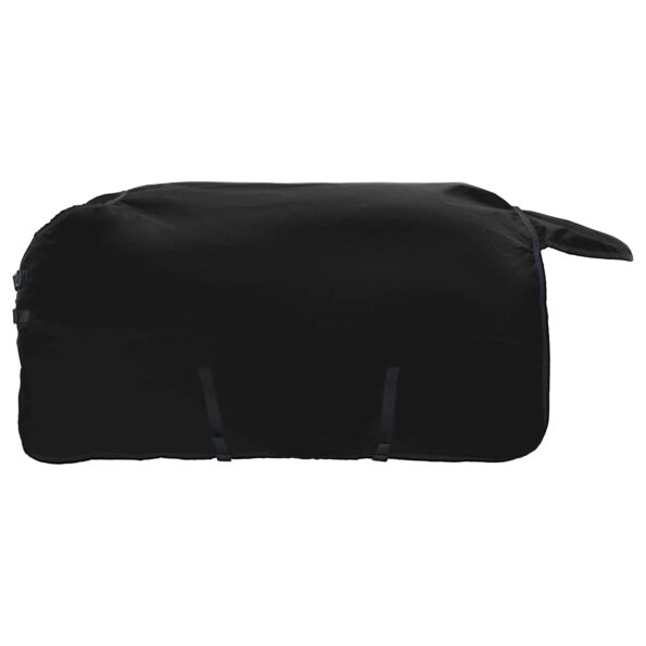 vidaXL Plášť pre kone Tmavozelená a čierna 145 cm Polyester – Obrázok 4