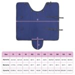 vidaXL Plášť pre kone Tmavozelená a čierna 165 cm Polyester – Obrázok 11