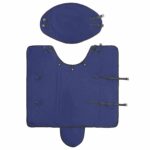 vidaXL Plášť pre kone Tmavozelená a čierna 165 cm Polyester – Obrázok 6