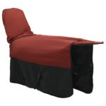 vidaXL Plášť pre kone Tmavozelená a čierna 75 cm Polyester – Obrázok 5