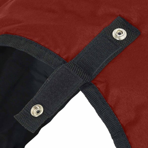 vidaXL Plášť pre kone Tmavozelená a čierna 95 cm Polyester – Obrázok 8