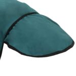 vidaXL Plášť pre kone Tmavozelená a čierna 135 cm Polyester – Obrázok 7