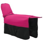 vidaXL Plášť pre kone Ružová a čierna 95 cm Polyester – Obrázok 5