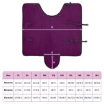 vidaXL Plášť pre kone Tmavozelená a čierna 125 cm Polyester – Obrázok 11