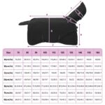 vidaXL Plášť pre kone Tmavozelená a čierna 105 cm Polyester – Obrázok 10