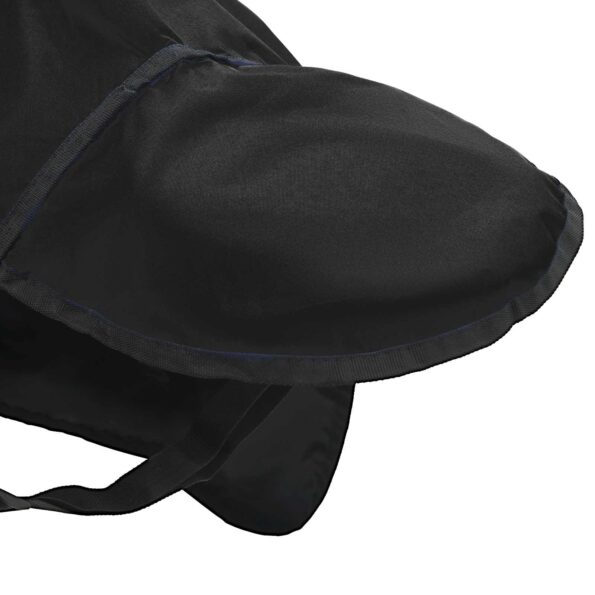 vidaXL Plášť pre kone Tmavozelená a čierna 105 cm Polyester – Obrázok 7