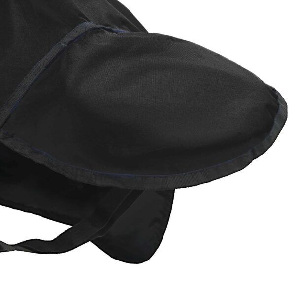 vidaXL Plášť pre kone Tmavozelená a čierna 135 cm Polyester – Obrázok 7