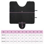 vidaXL Plášť pre kone Tmavozelená a čierna 165 cm Polyester – Obrázok 11