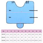 vidaXL Plášť pre kone Plný aqua Polyester – Obrázok 10