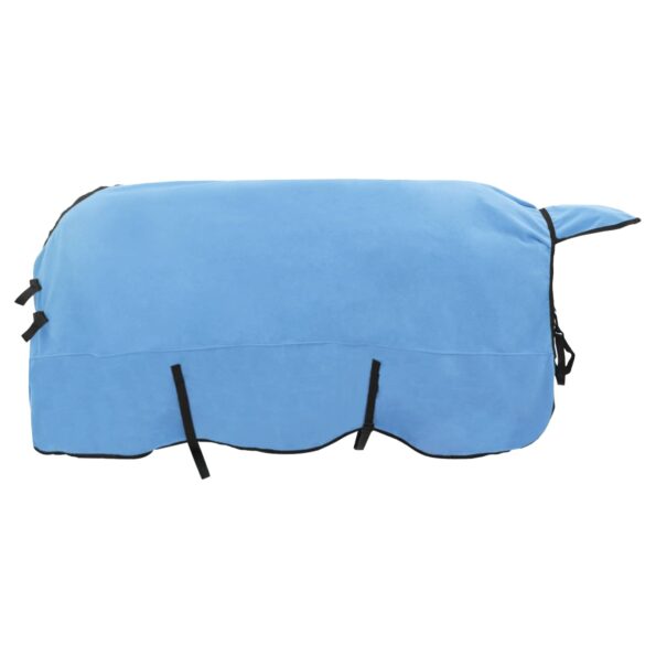 vidaXL Plášť pre kone Plný aqua Polyester – Obrázok 4