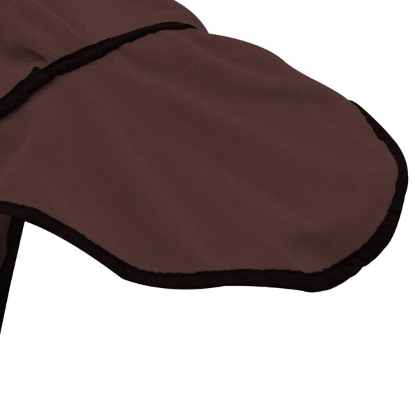 vidaXL Plášť pre kone Plná tmavohnedá 85 cm Polyester – Obrázok 8