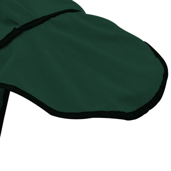 vidaXL Plášť pre kone Plná tmavozelená 75 cm Polyester – Obrázok 8