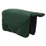 vidaXL Plášť pre kone Plná tmavozelená Polyester – Obrázok 5