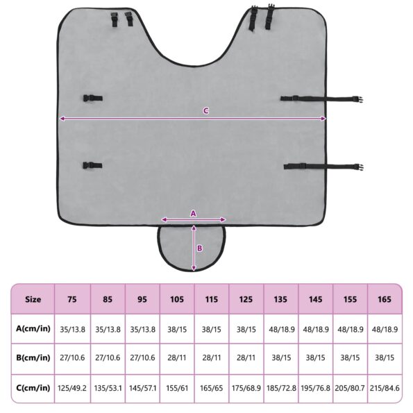 vidaXL Plášť pre kone Plná svetlošedá a ružová Polyester – Obrázok 10