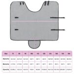 vidaXL Plášť pre kone Plná svetlošedá a ružová 115 cm Polyester – Obrázok 10