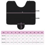 vidaXL Plášť pre kone Čierna Polyester – Obrázok 10