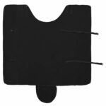 vidaXL Plášť pre kone Čierna 125 cm Polyester – Obrázok 6