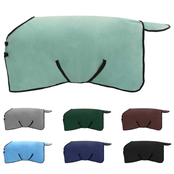 vidaXL Plášť pre kone Špeciálna zelená 75 cm Polyester – Obrázok 2