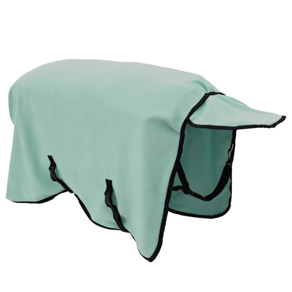 vidaXL Plášť pre kone Špeciálna zelená 75 cm Polyester – Obrázok 5
