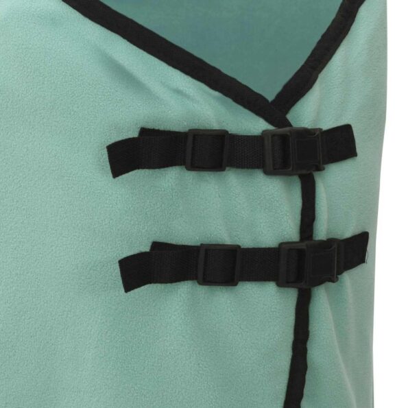 vidaXL Plášť pre kone Špeciálna zelená 165 cm Polyester – Obrázok 7