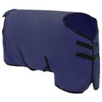 vidaXL Plášť pre kone Námornícka modrá 75 cm Polyester – Obrázok 3