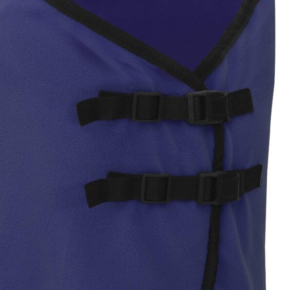 vidaXL Plášť pre kone Námornícka modrá 75 cm Polyester – Obrázok 7