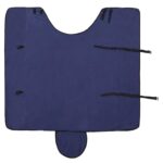 vidaXL Plášť pre kone Námornícka modrá 125 cm Polyester – Obrázok 6