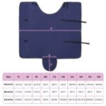 vidaXL Plášť pre kone Námornícka modrá 135 cm Polyester – Obrázok 10