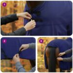 vidaXL Plášť pre kone Námornícka modrá 135 cm Polyester – Obrázok 11
