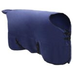 vidaXL Plášť pre kone Námornícka modrá 135 cm Polyester – Obrázok 3