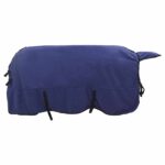 vidaXL Plášť pre kone Námornícka modrá 135 cm Polyester – Obrázok 4