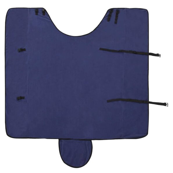 vidaXL Plášť pre kone Námornícka modrá 135 cm Polyester – Obrázok 6