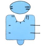 vidaXL Plášť pre kone Plný aqua 75 cm Polyester – Obrázok 6