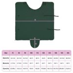 vidaXL Plášť pre kone Plná tmavozelená 155 cm Polyester – Obrázok 10