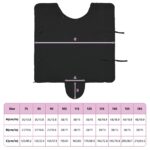 vidaXL Plášť pre kone Čierna Polyester – Obrázok 10