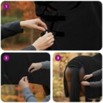 vidaXL Plášť pre kone Čierna Polyester – Obrázok 11