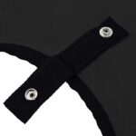 vidaXL Plášť pre kone Čierna Polyester – Obrázok 8