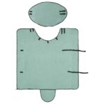 vidaXL Plášť pre kone Špeciálna zelená Polyester – Obrázok 6