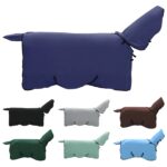 vidaXL Plášť pre kone Námornícka modrá Polyester – Obrázok 2