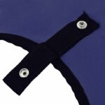 vidaXL Plášť pre kone Námornícka modrá Polyester – Obrázok 8