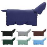 vidaXL Plášť pre kone Námornícka modrá Polyester – Obrázok 2